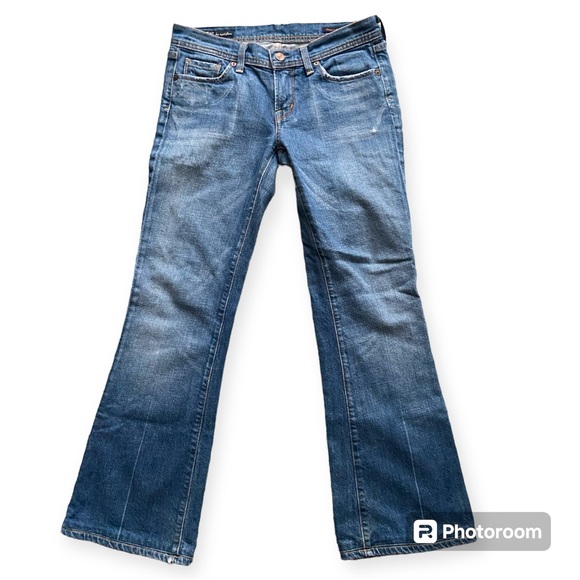 Citizens of Humanity Ingrid #002 stretch low waist flare jean Y2K - Picture 2 of 9